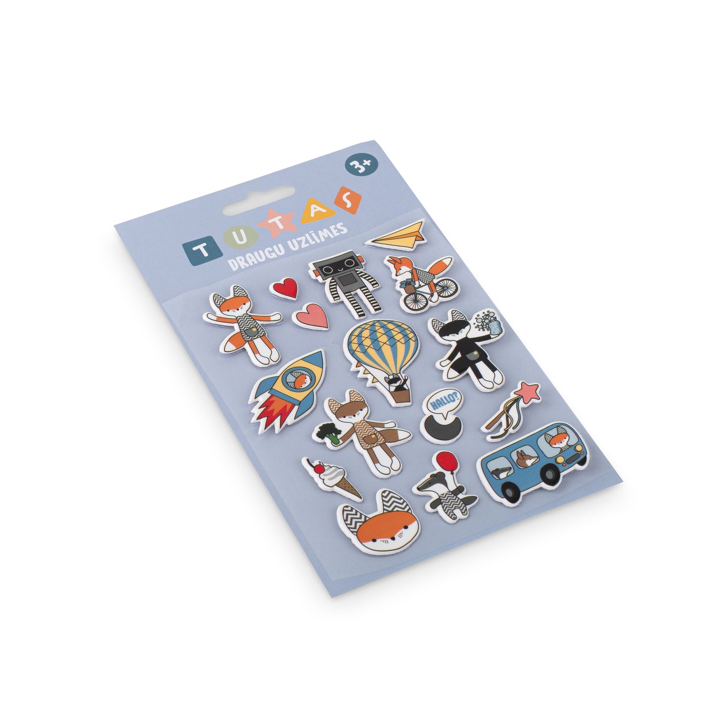 Tutas draugu mīkstās uzlīmes