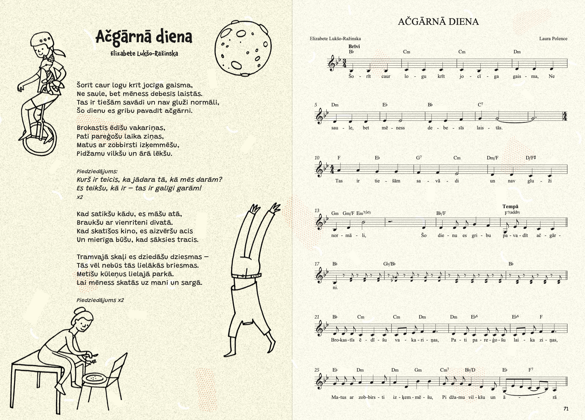 "Dziesmas bērniem 2" nošu grāmata
