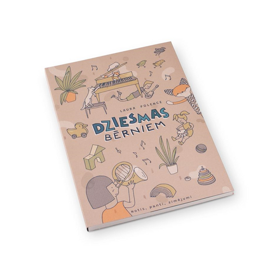 Nošu grāmata "Dziesmas bērniem"