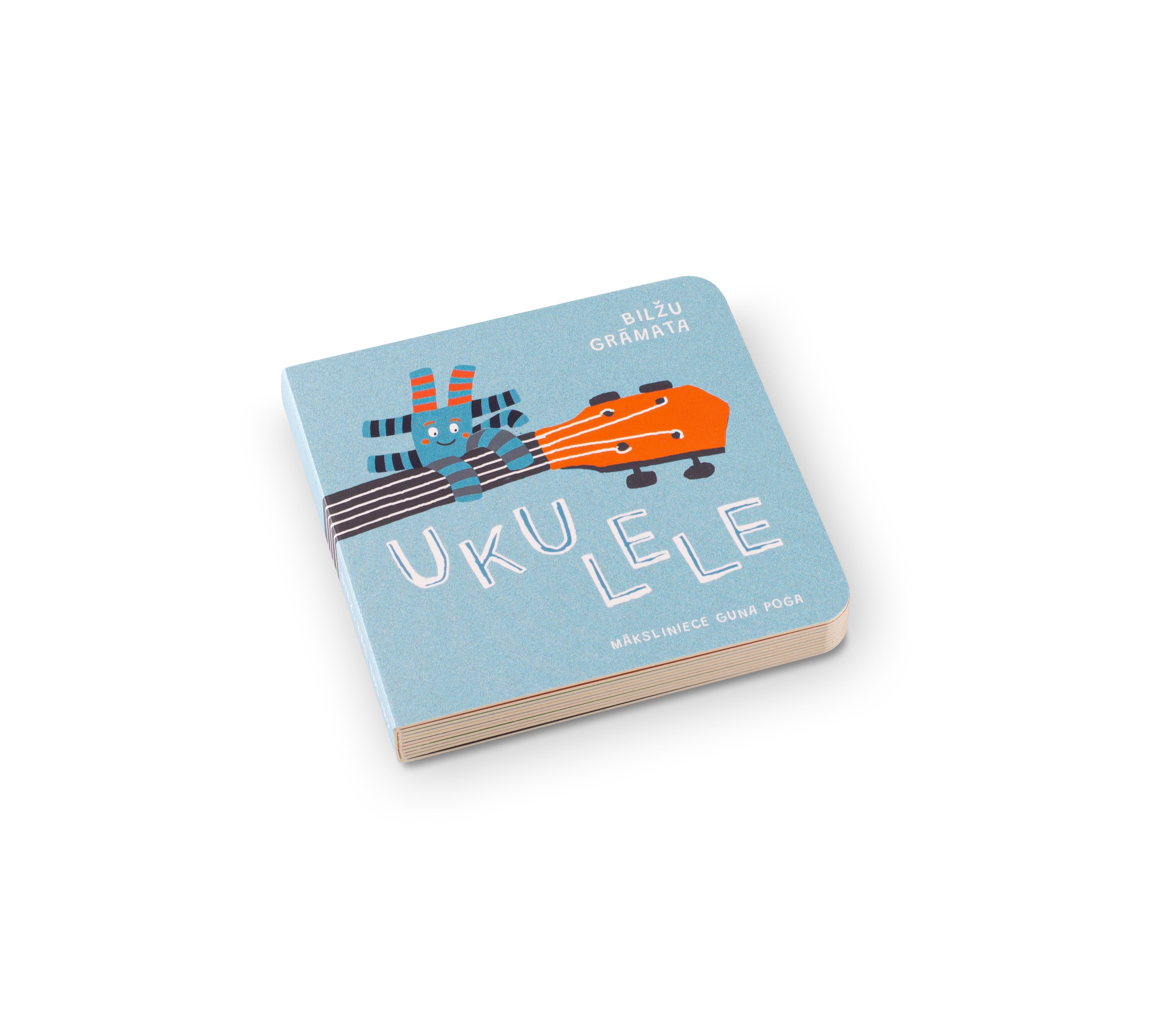 Kartona bilžu grāmata “Ukulele”